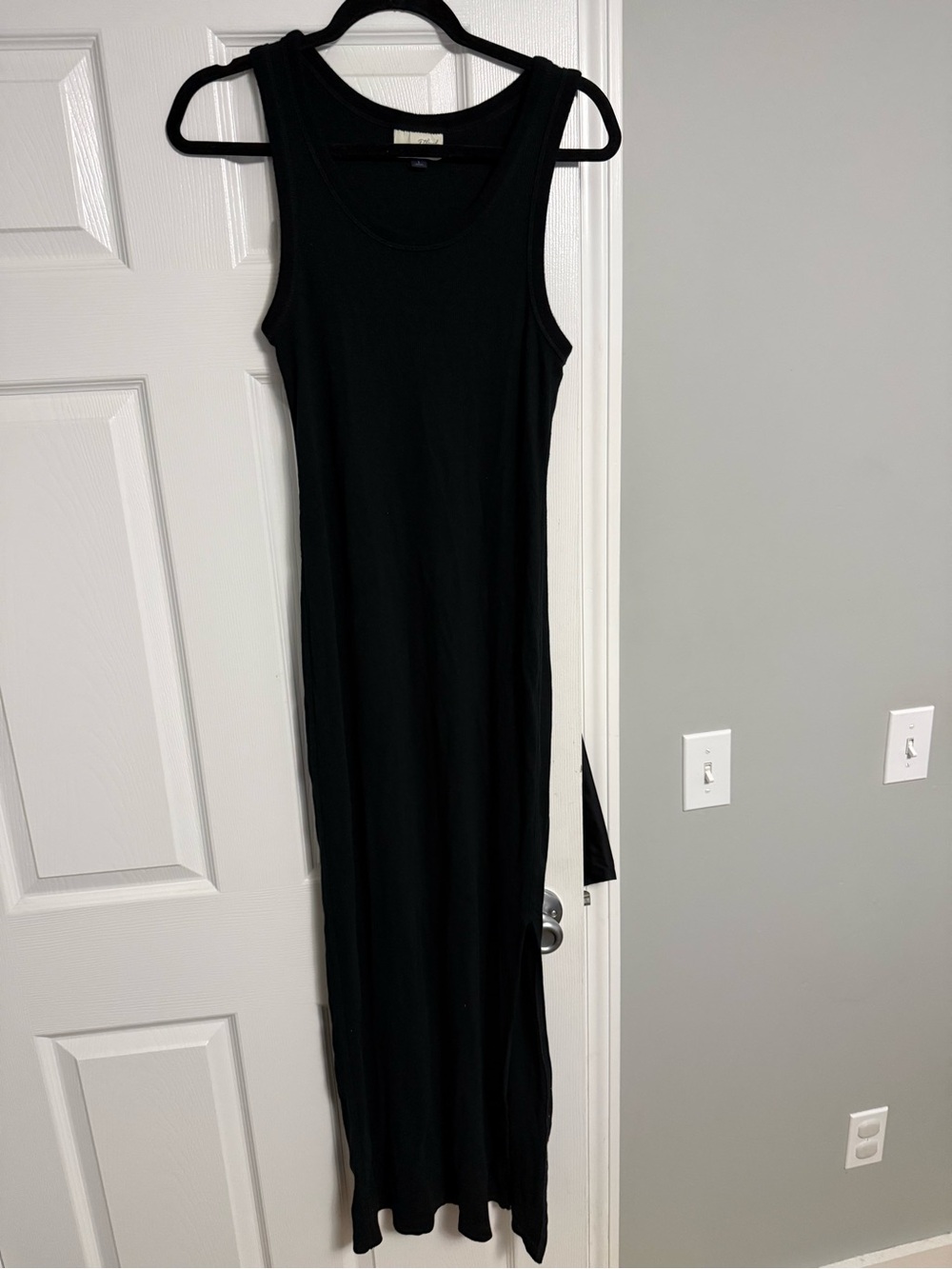 Universal Thread Black Sleeveless Maxi Dress